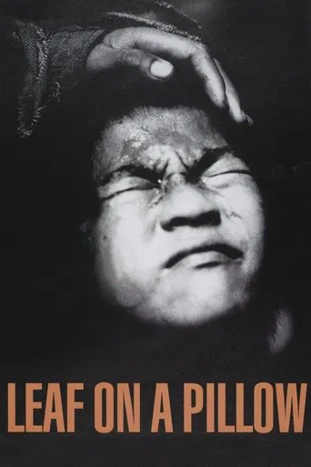 Leaf on a Pillow poster