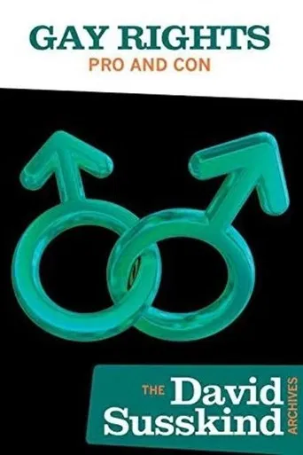 David Susskind Archive: Gay Rights Pro and Con poster