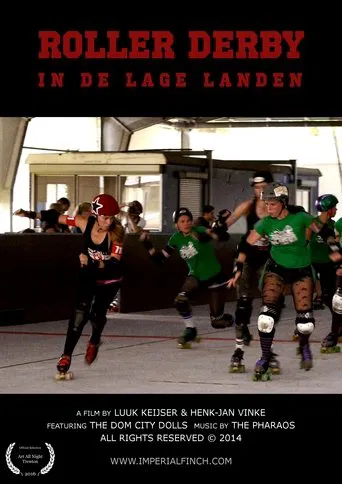 ROLLER DERBY IN THE LOW COUNTRIES poster