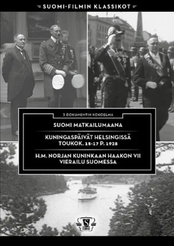H.M. Norjan kuninkaan Haakon VII vierailu Suomessa poster