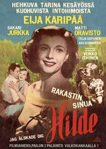 Rakastin sinua, Hilde poster