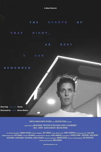 The Events of That Night, As Best I Can Remember poster