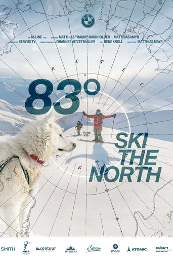 83° Ski the North poster