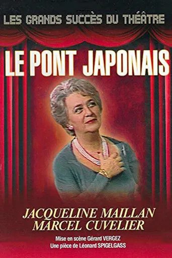 Le pont japonais poster