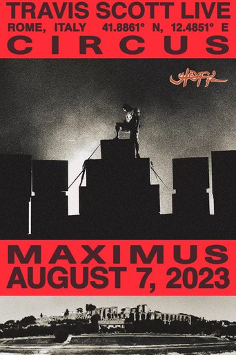Travis Scott - Circus Maximus (Live in Rome) poster