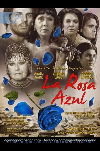 La rosa azul poster