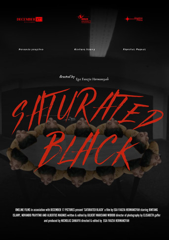 Saturated Black poster