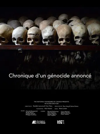 Chronicle of a Genocide Foretold poster