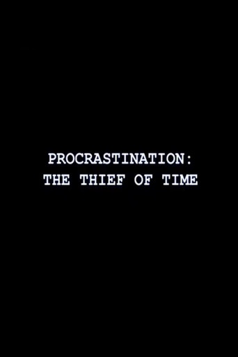 Procrastination: The Thief of Time poster