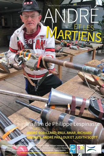 André et les martiens poster