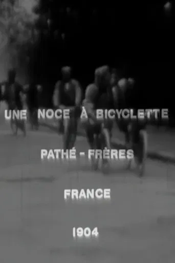 Une noce à bicyclette poster