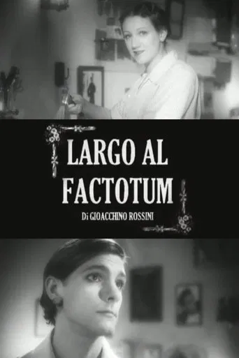Largo al factotum poster