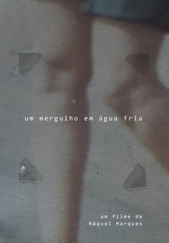 Um mergulho em água fria poster