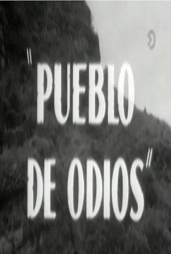 Pueblo de odios poster