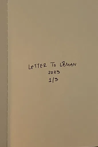 Letter to L.Y poster