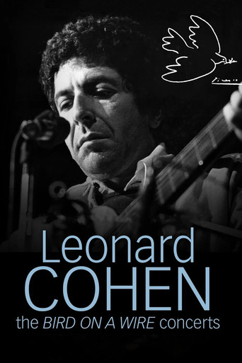 Leonard Cohen: The Bird on a Wire Concerts poster