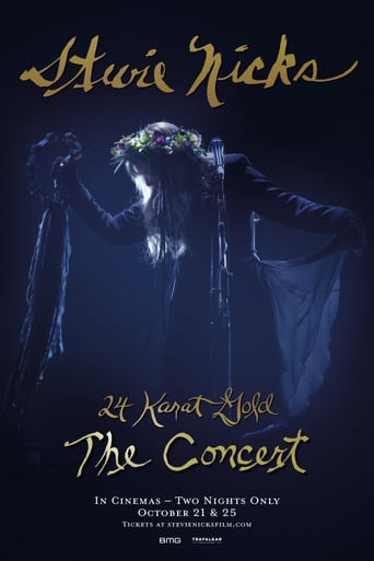 Stevie Nicks 24 Karat Gold The Concert poster