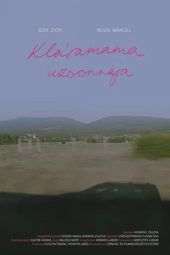 Kláramama uzsonnája poster