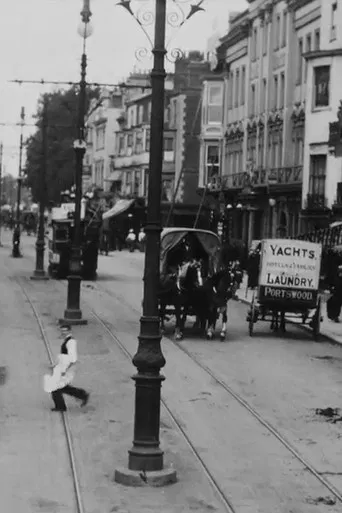 Tram Journey through Southampton poster