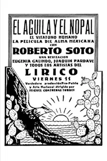 El águila y el nopal poster
