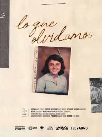 Lo que olvidamos poster