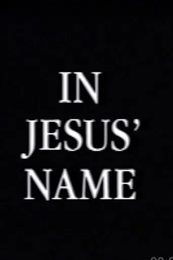 In Jesus Name poster