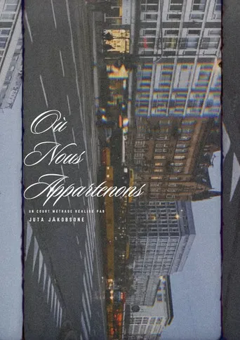 Where we belong poster