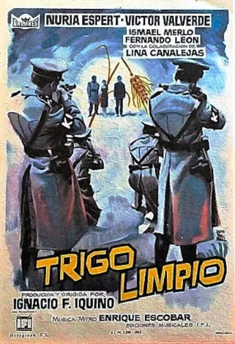 Trigo limpio poster