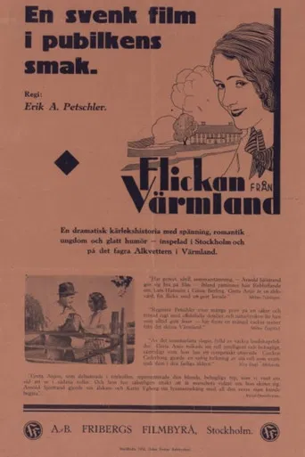 The Girl from Värmland poster