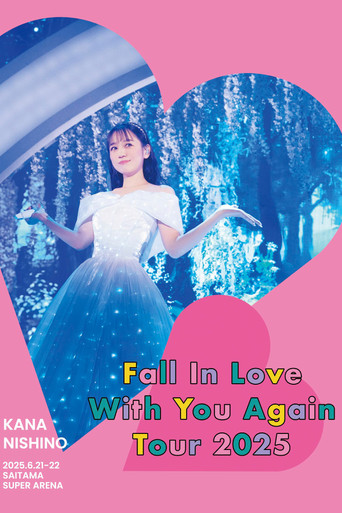 Kana Nishino Fall In Love With You Again Tour 2025 poster