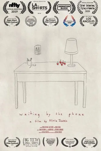 waiting by the phone poster