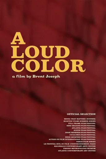 A Loud Color poster