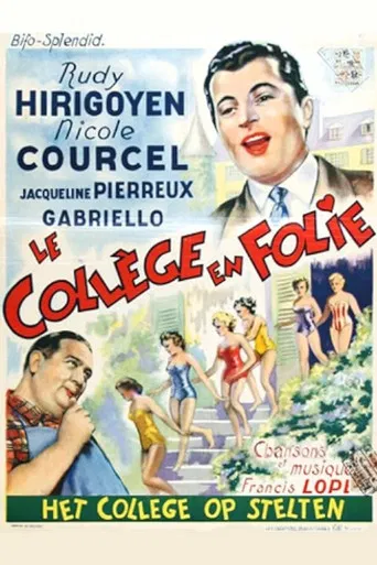 Le collège en folie poster