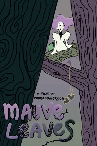 Mauve Leaves poster