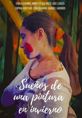 Sueños de una pintura en invierno poster