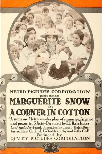 A Corner in Cotton poster