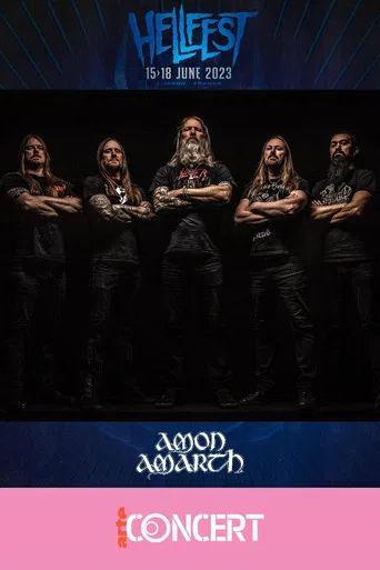 Amon Amarth - Hellfest 2023 poster