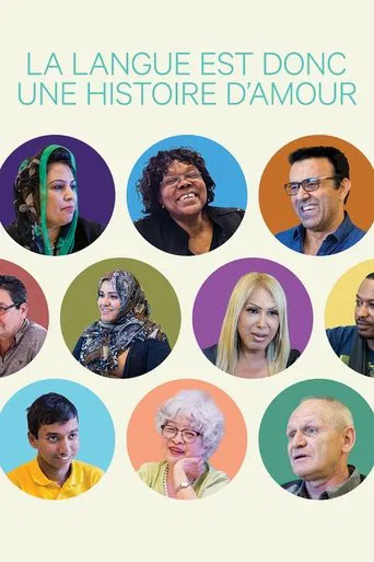 La langue est donc une histoire d'amour poster