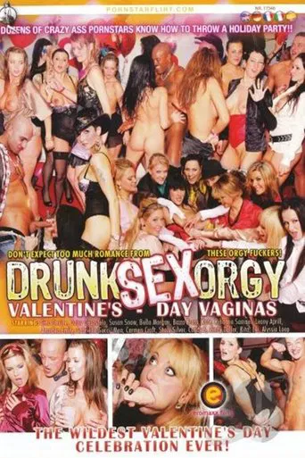 Drunk Sex Orgy: Valentines Day Vaginas poster
