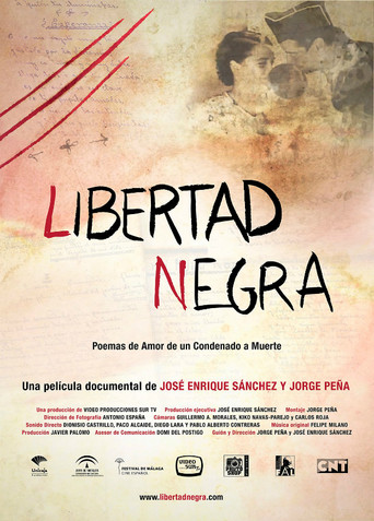 Libertad negra poster