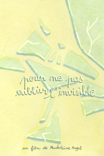 Pour ne pas oublier l'invisible poster