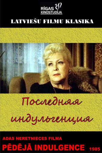 The Last Indulgence poster