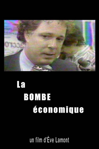La bombe économique poster