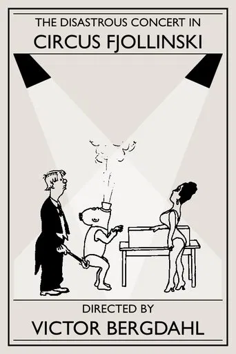 The disastrous concert in Circus Fjollinski poster