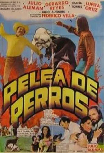 Pelea de perros poster