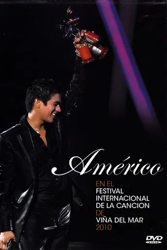 Américo at the Viña del Mar International Song Festival 2010 poster