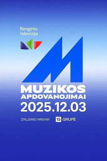 M1 Muzikos apdovanojimai poster