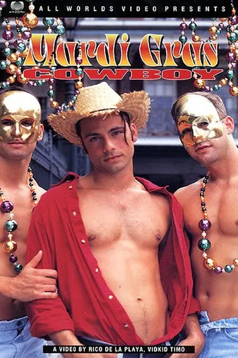 Mardi Gras Cowboy poster