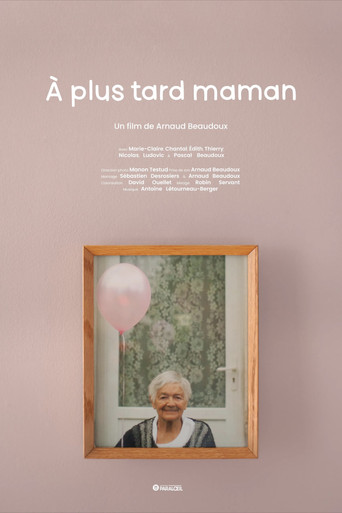 À plus tard maman poster