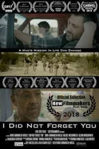 I Did Not Forget You poster